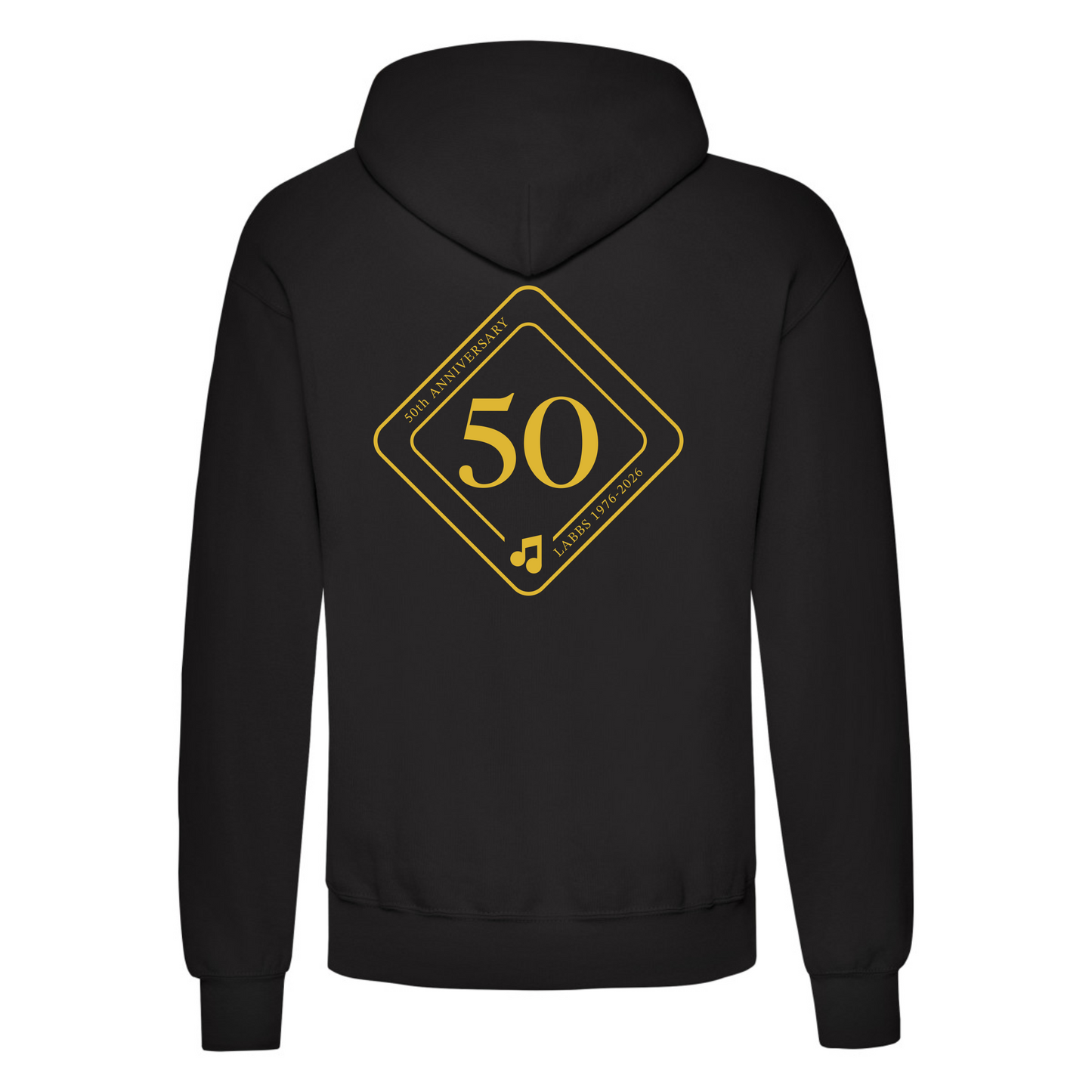50th celebration unisex ZIP hoody (18600)