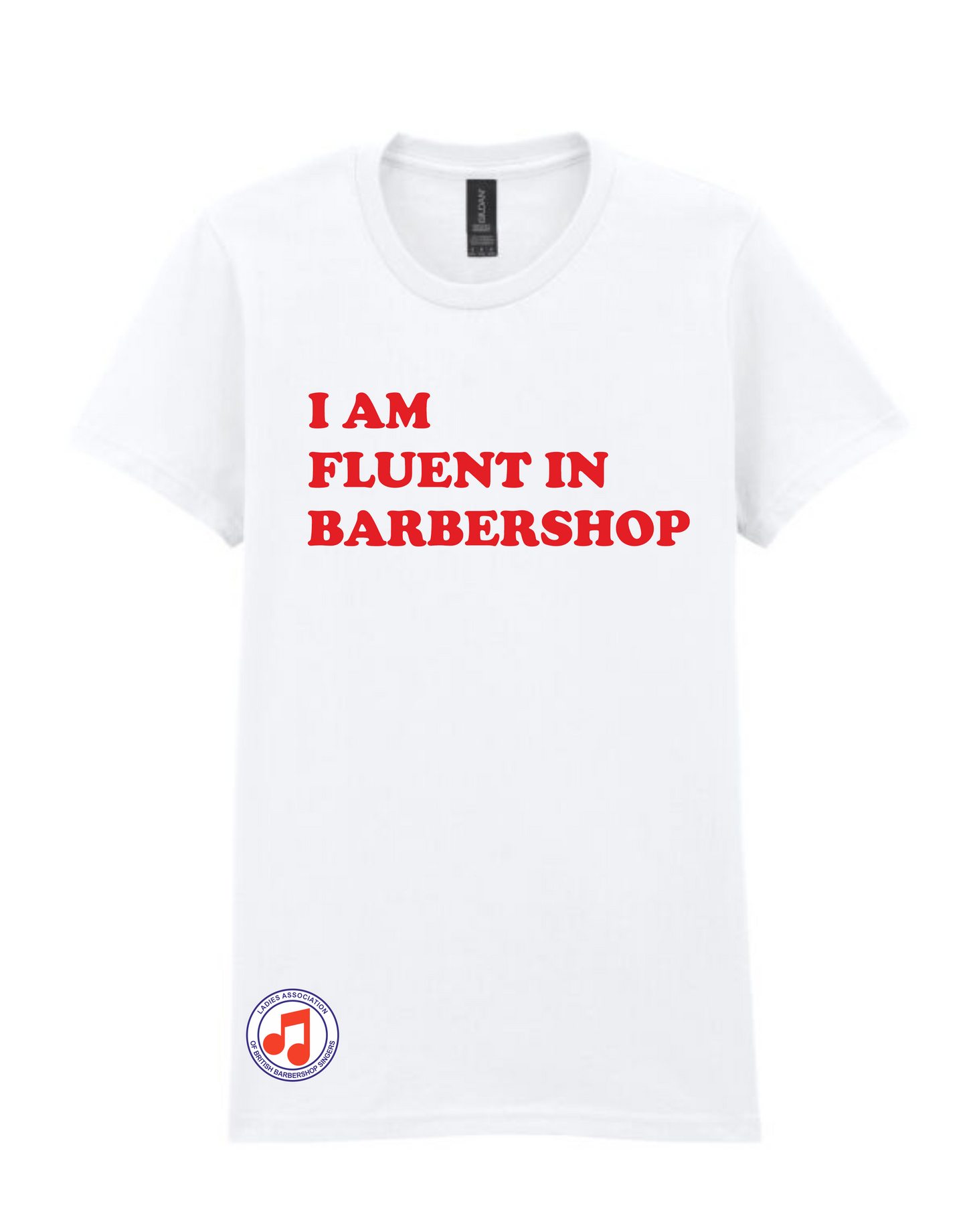 "Fluent in barbershop" t-shirt (65000L)