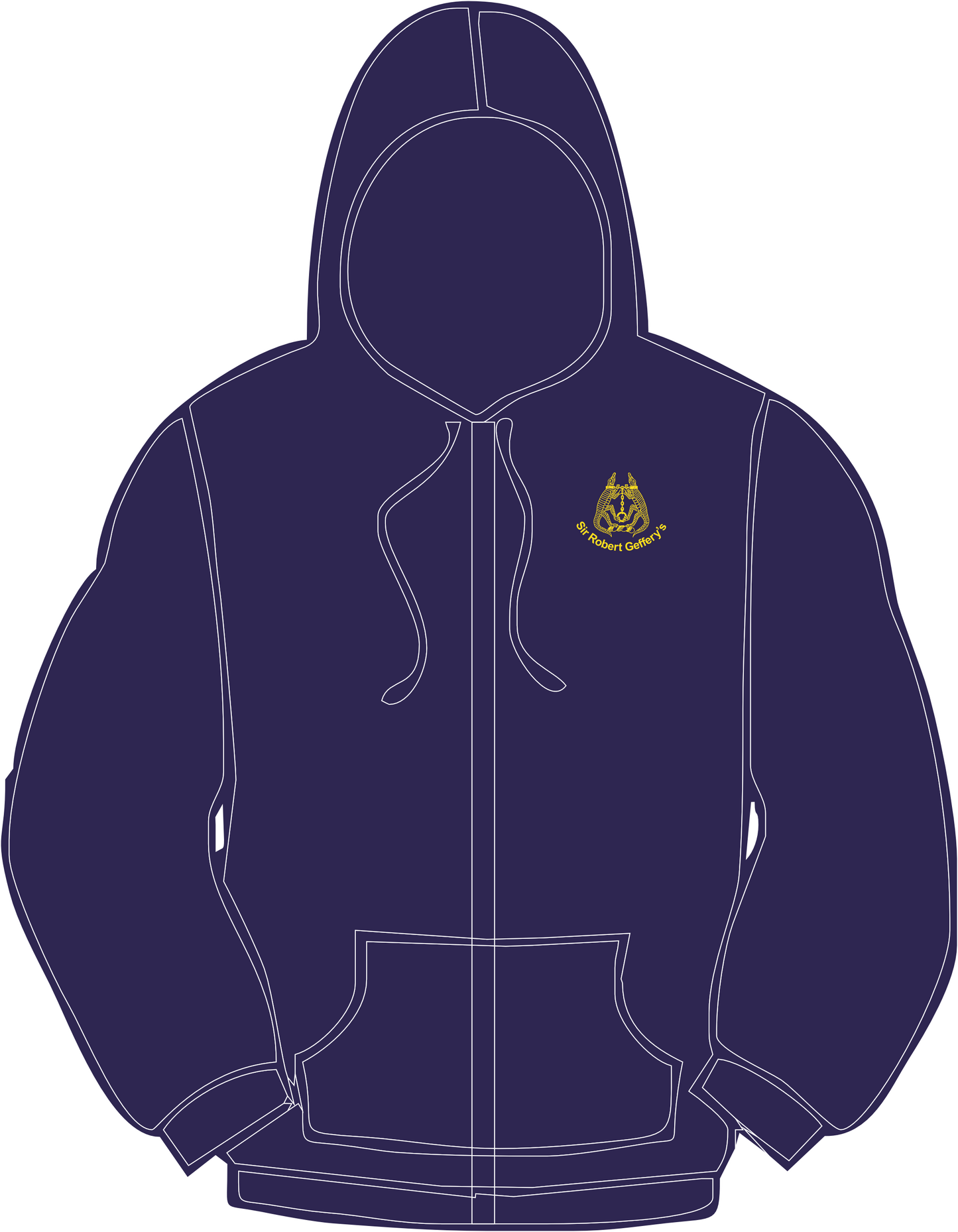 SRG 2026 leavers ZIPPED hoody