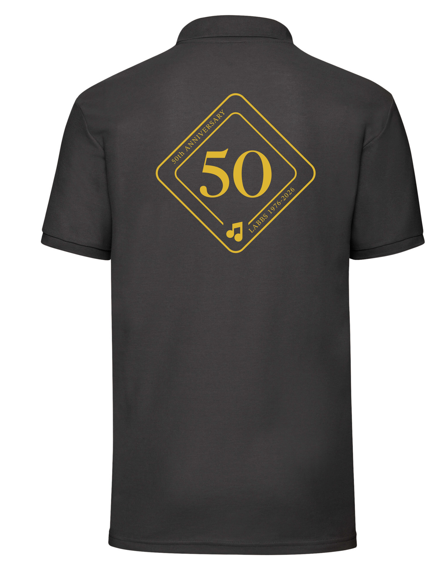50th celebration short sleeved polo shirt (63402)