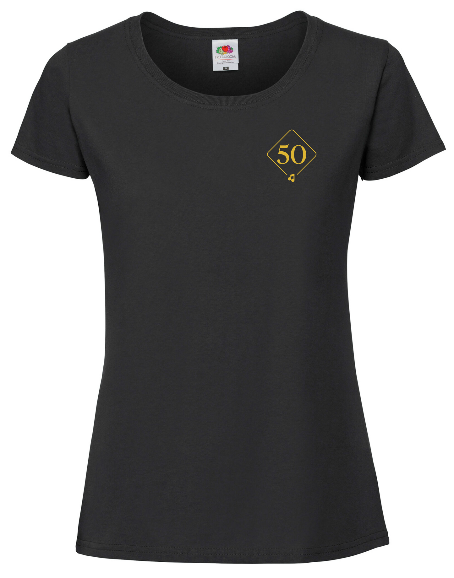50th celebration short sleeved t-shirt (61424)