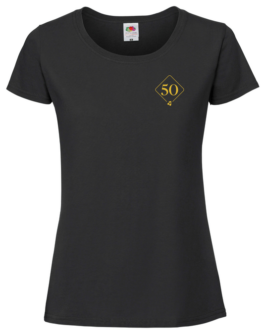 50th celebration short sleeved t-shirt (61424)