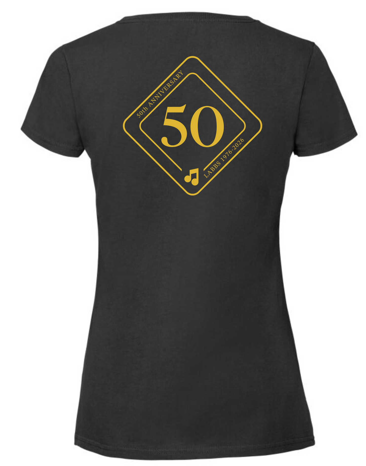 50th celebration short sleeved t-shirt (61424)