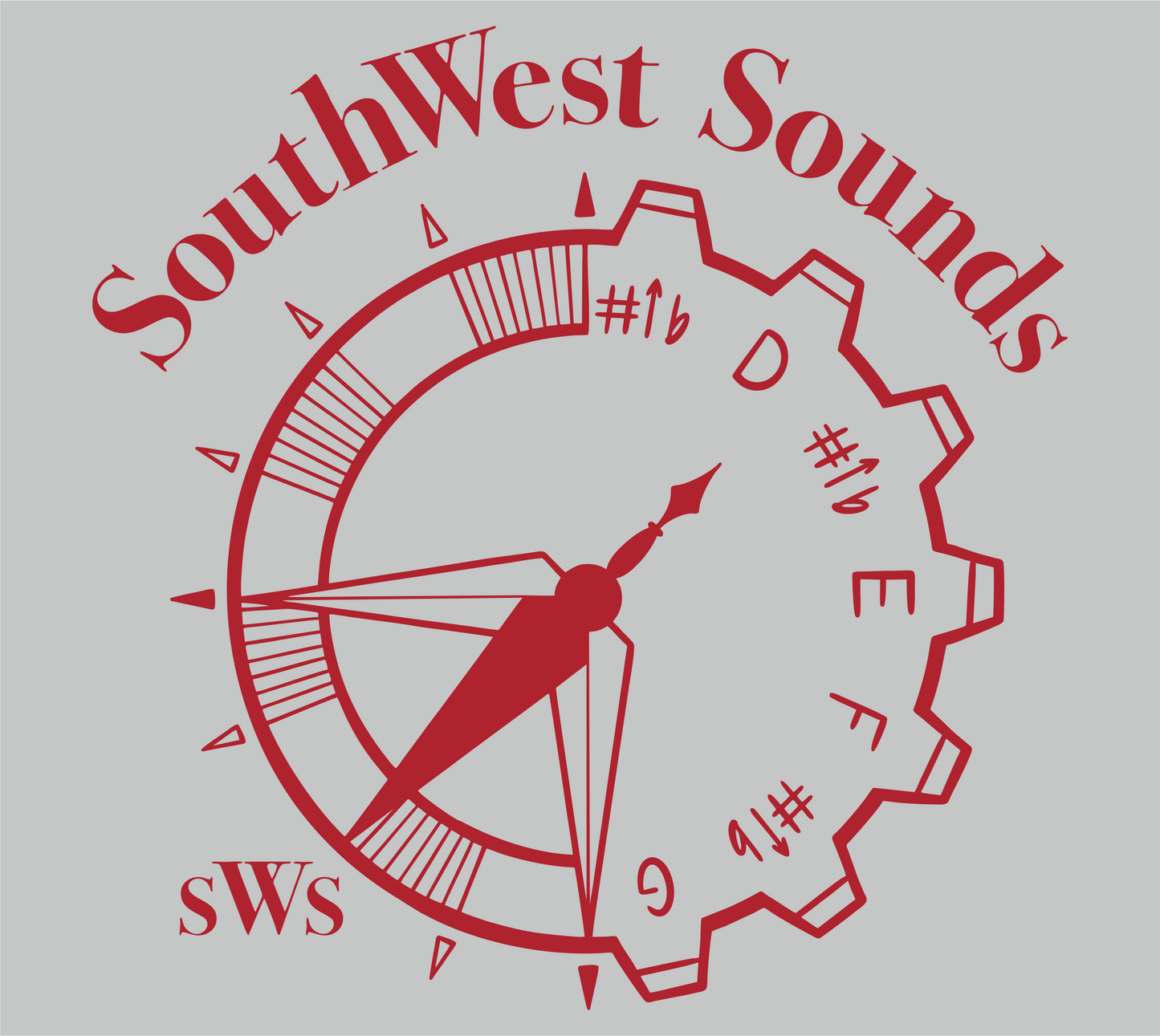 SouthWest Sounds sports grey sweatshirt