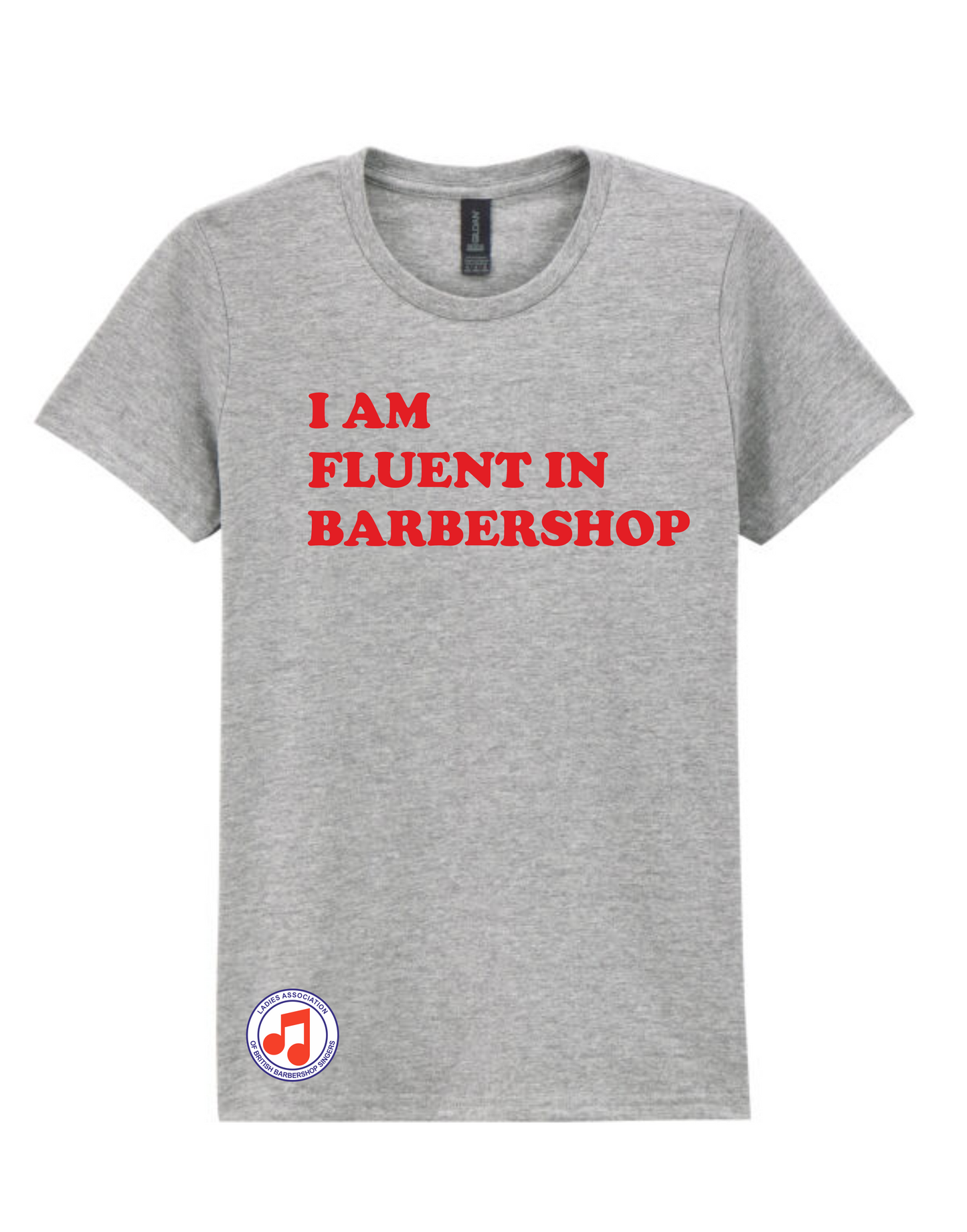 "Fluent in barbershop" t-shirt (65000L)
