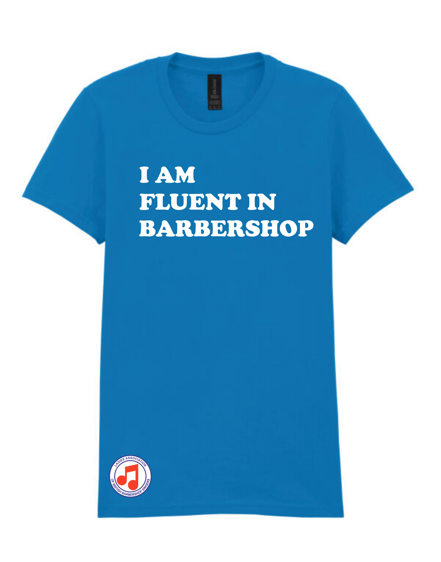 "Fluent in barbershop" t-shirt (65000L)