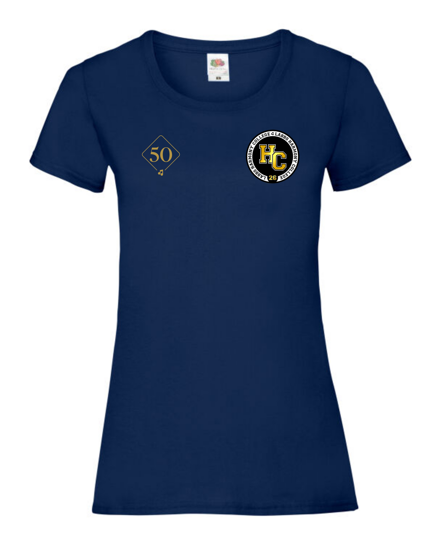 Harmony College and LABBS 50th celebration t-shirt (loose fit)