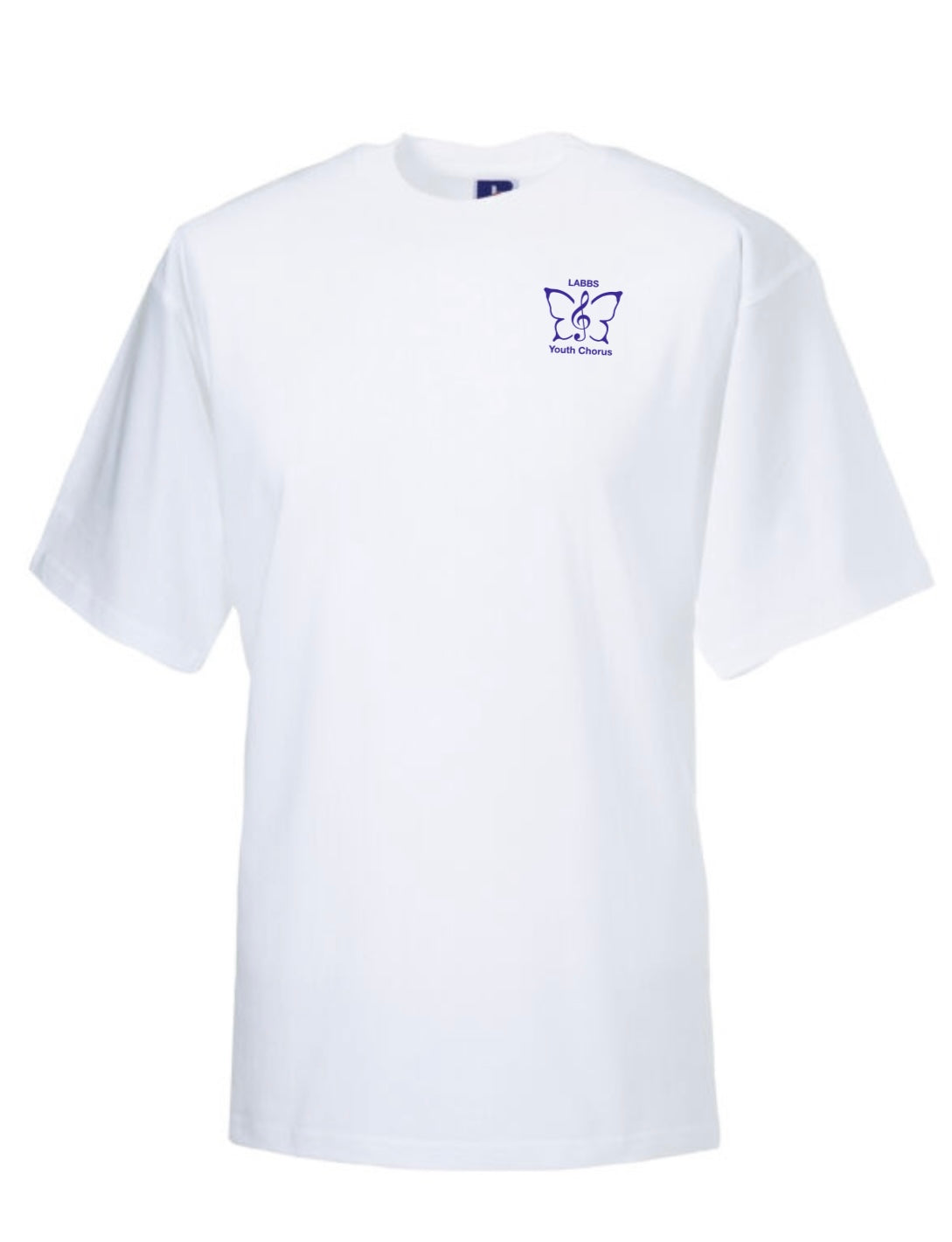 LABBS Youth short sleeved white t-shirt
