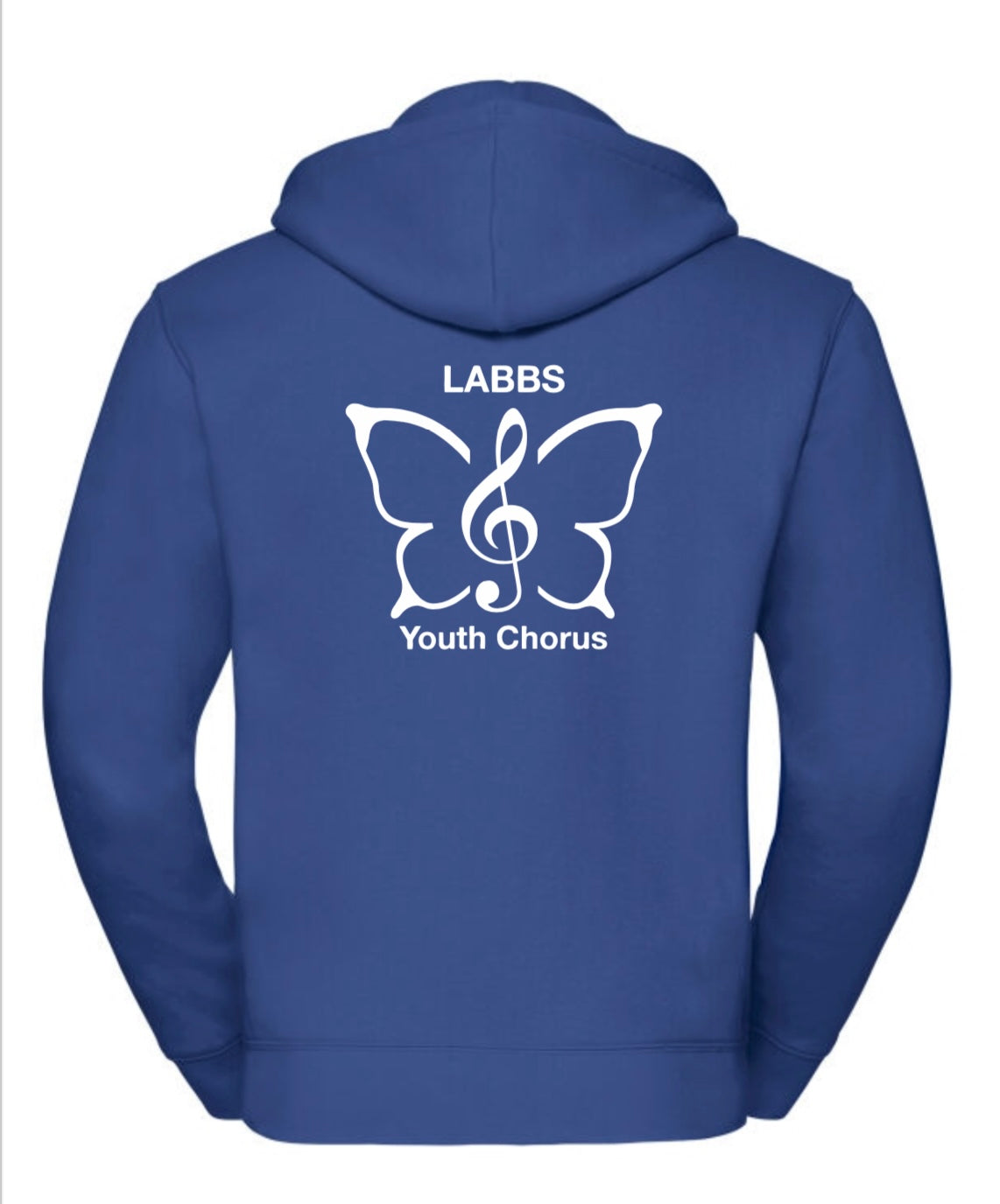 Youth chorus full zip hoody