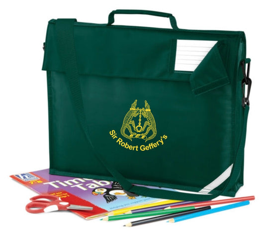 Book bag with strap