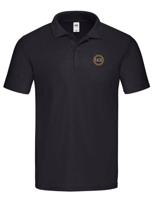 Lux unisex short sleeved polo shirt