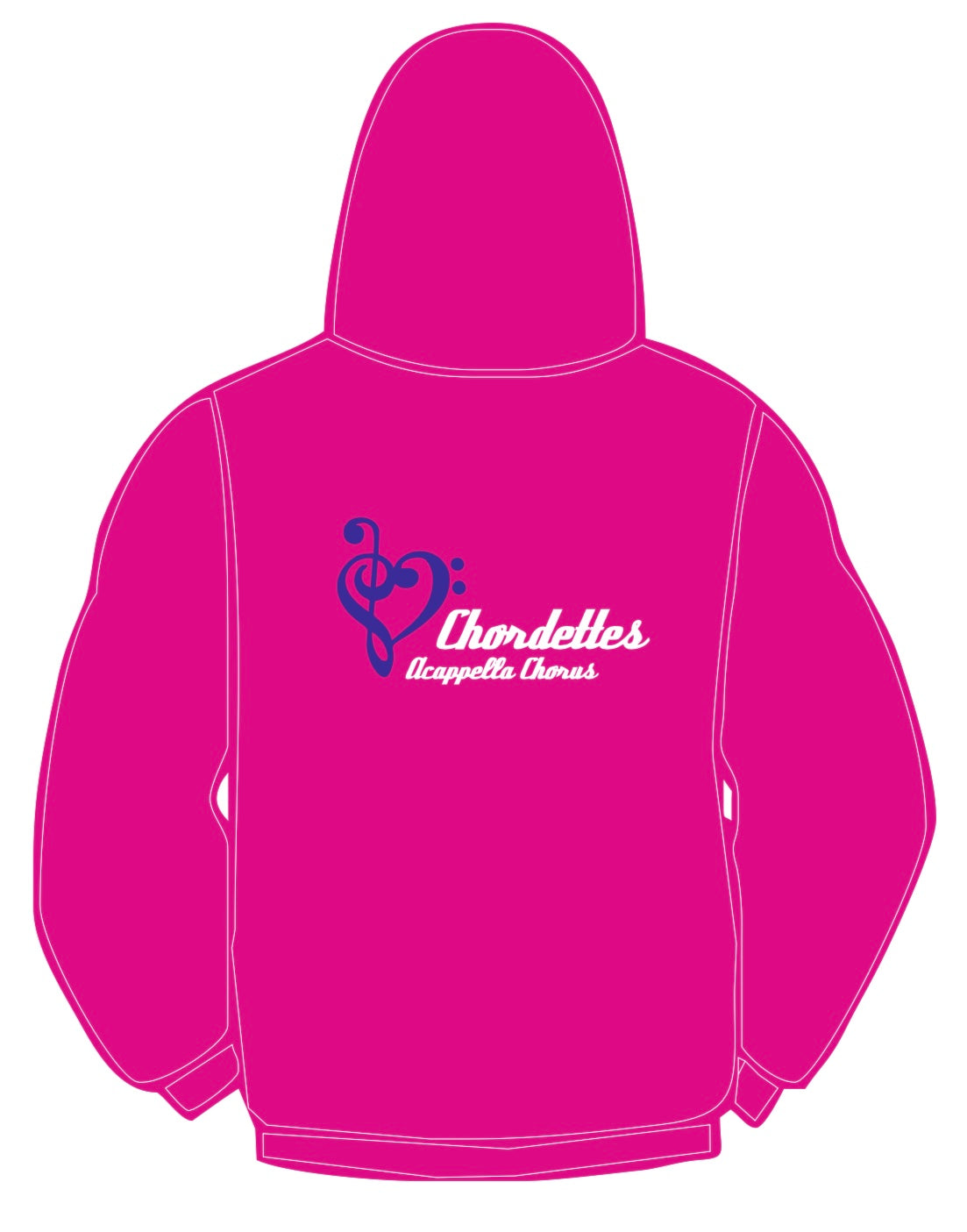 Chordettes full zip hoody (JH050)