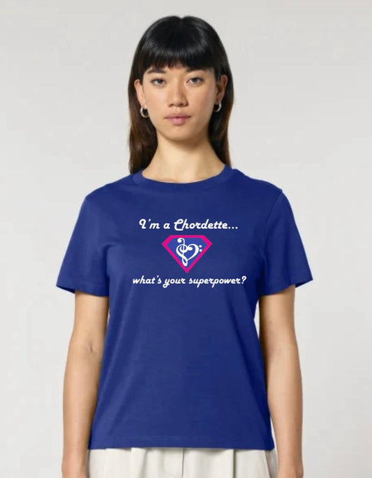 Chordettes "Superpower" short sleeved t-shirt (SX768)