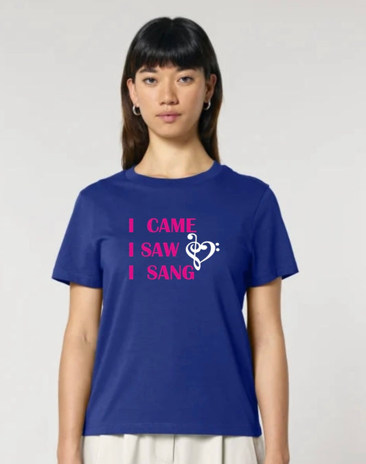 Chordettes "I came, I saw, I sang" short sleeved t-shirt (SX768)