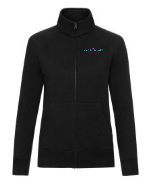 Celtic chords ladies sweat jacket