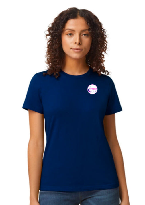 Spinnaker LADIES navy blue t-shirt (65000L)
