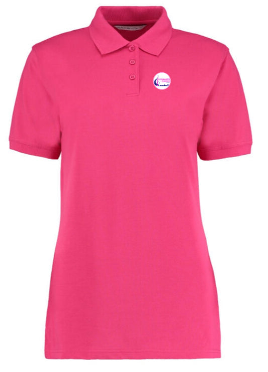 Spinnaker LADIES raspberry polo shirt (KK703)