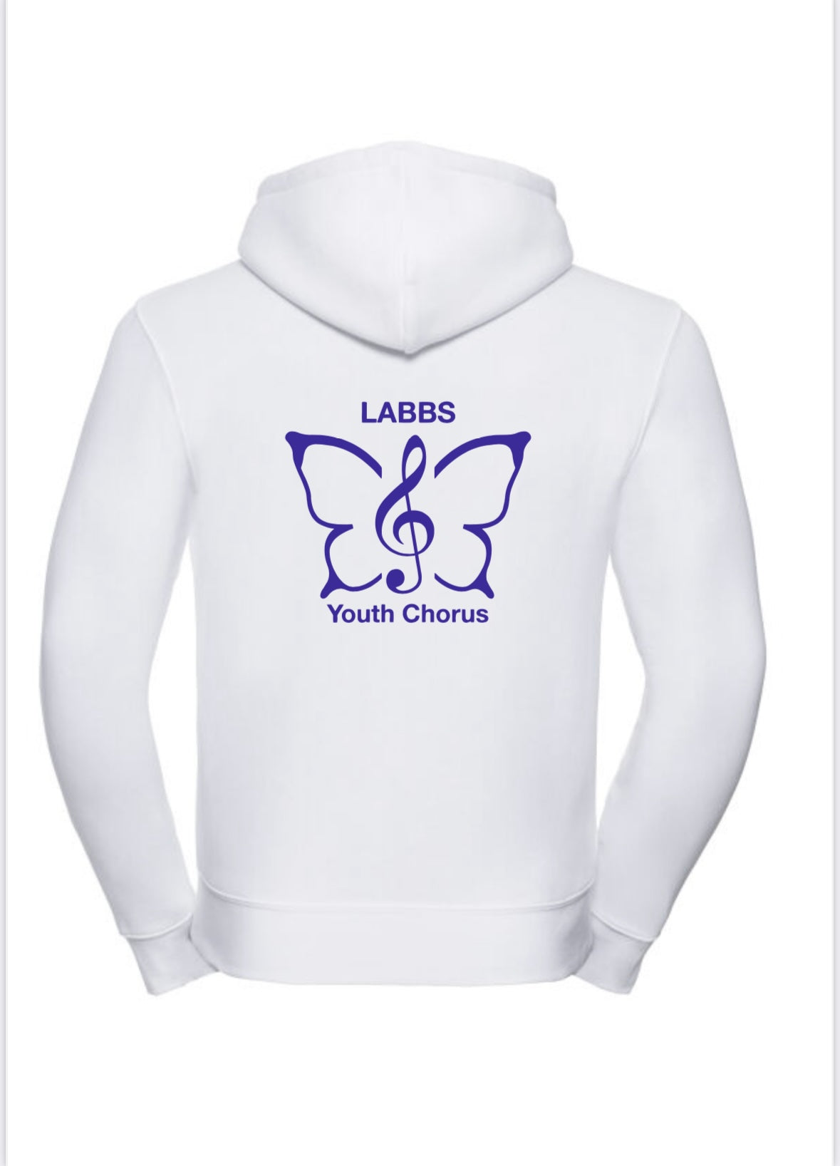 Youth chorus full zip hoody