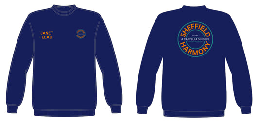 Sheffield Harmony personalised sweatshirt (BA430