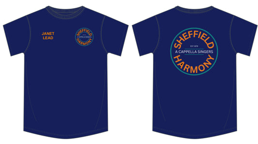 Sheffield Harmony personalised t-shirt (BA220F)
