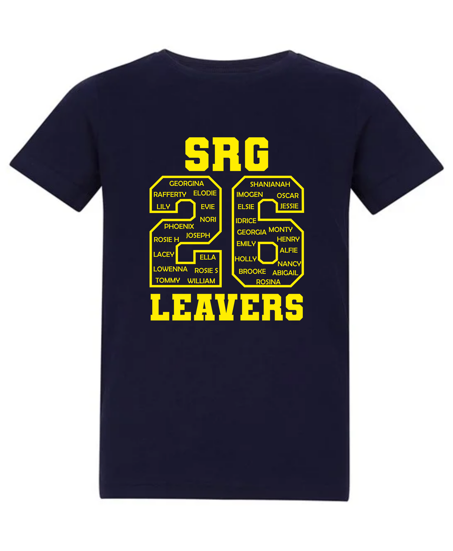 SRG 2026 leavers t-shirt