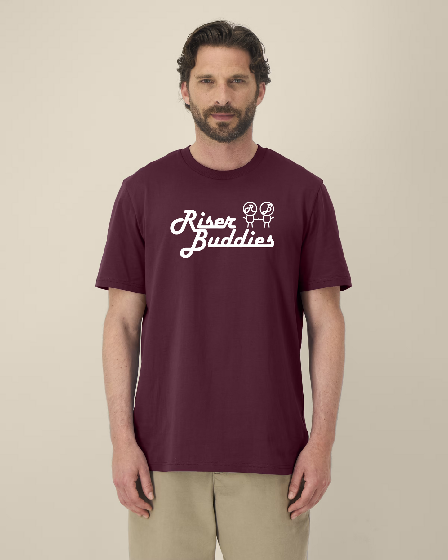 Riser Buddies original 100% organic cotton t-shirt