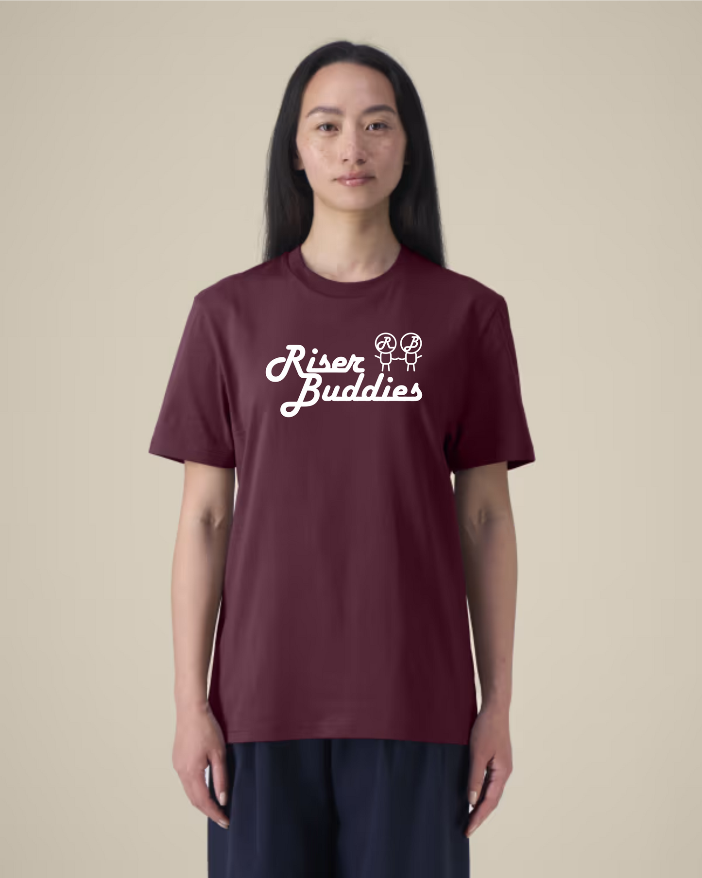 Riser Buddies original 100% organic cotton t-shirt