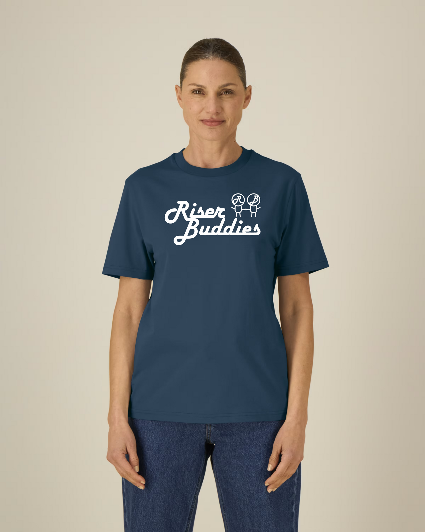 Riser Buddies original 100% organic cotton t-shirt