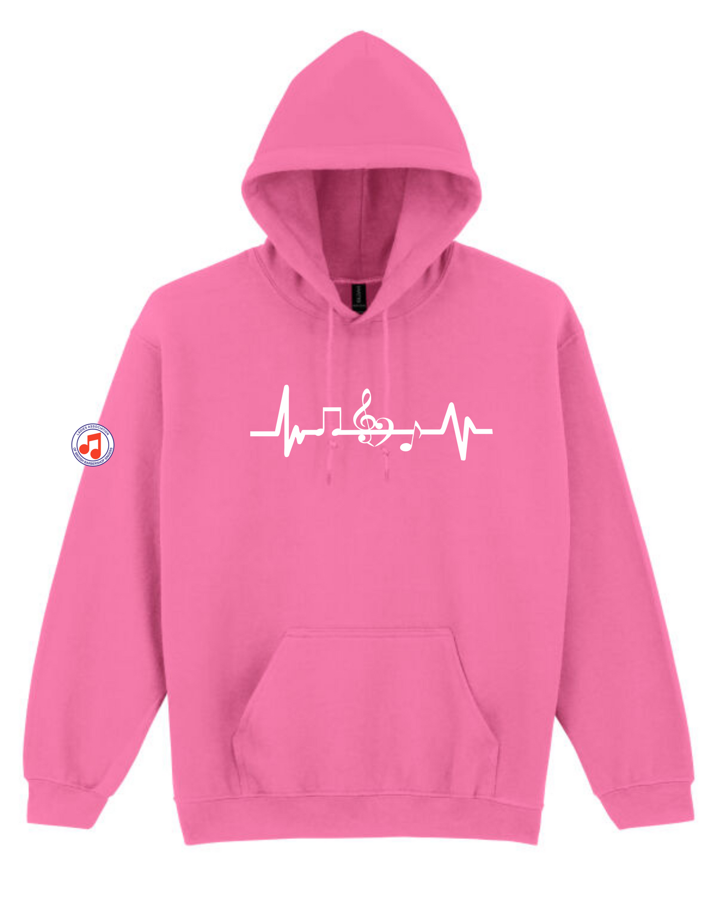 Musical heartbeat hoody (18500)