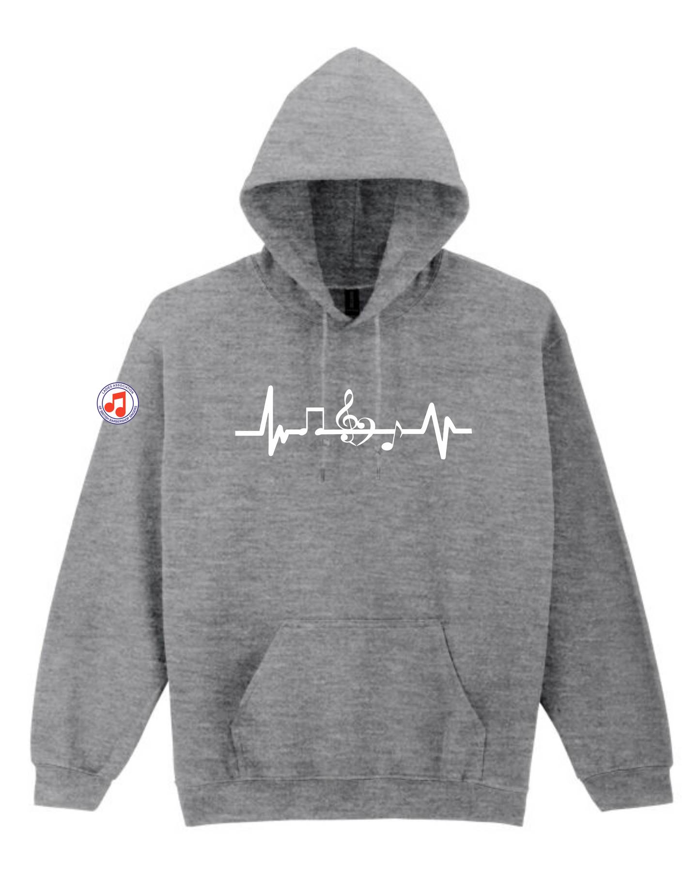 Musical heartbeat hoody (18500)