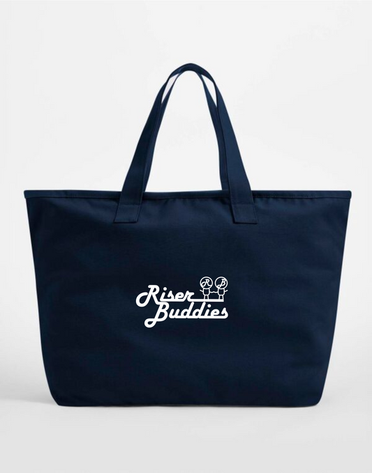 Riser Buddies original oversized tote bag