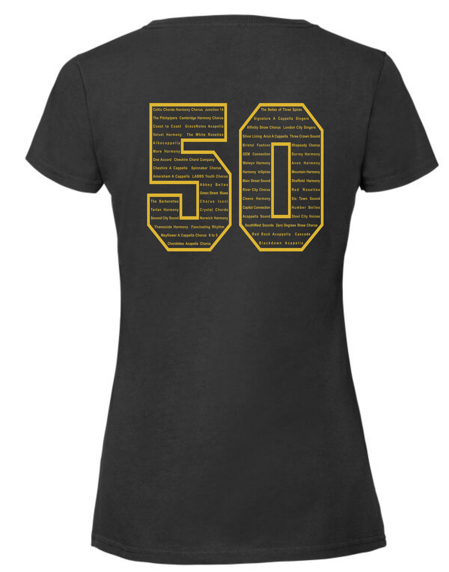 50th members' celebration short sleeved t-shirt (61424)