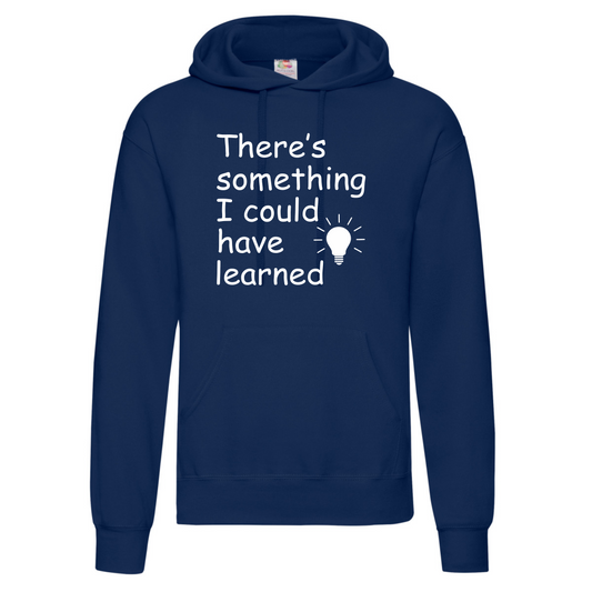There's Something I could have Learned hoody