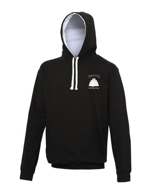 STUNS'LS 2 tone pullover hoody